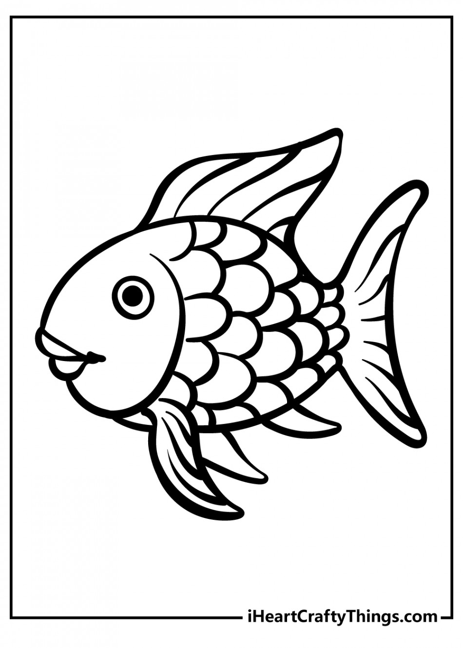 Fish Coloring Pages (% Free Printables)