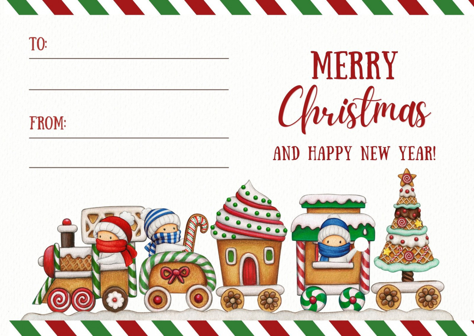 Free custom printable Christmas card templates  Canva