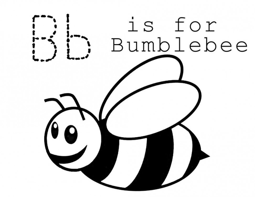 Free Printable Bumble Bee Coloring Pages For Kids  Bee coloring