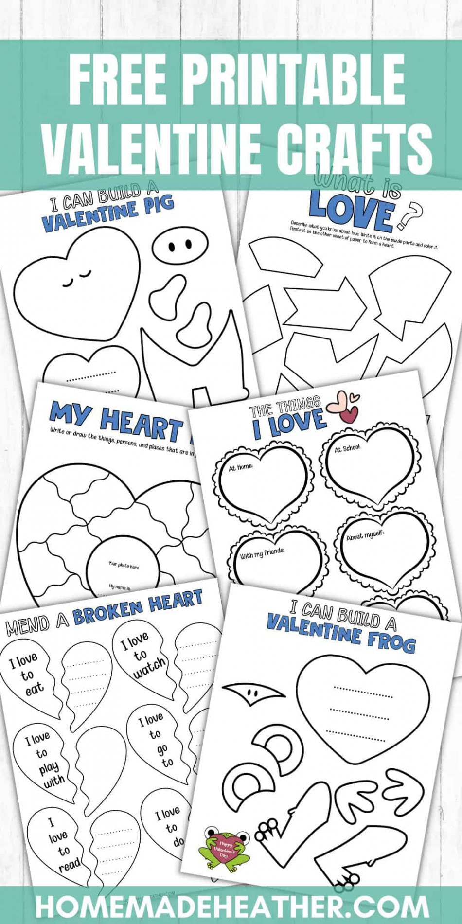 Free Printable Valentines Crafts » Homemade Heather