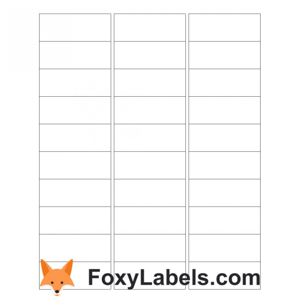 Google Docs Label Template Compatible with Avery® ®