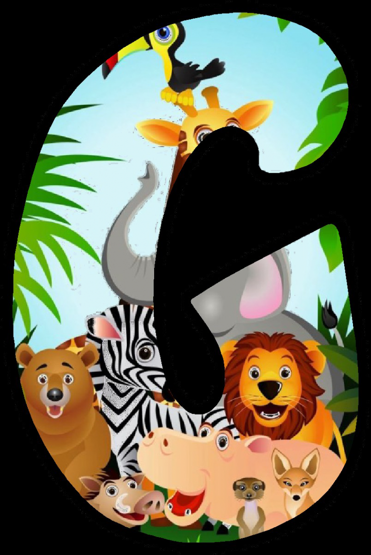 Jungle Safari Png Picture - Safari Animals Letter R is a free