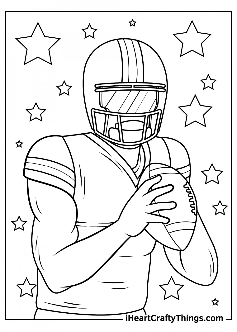 NFL Coloring Pages (Updated )