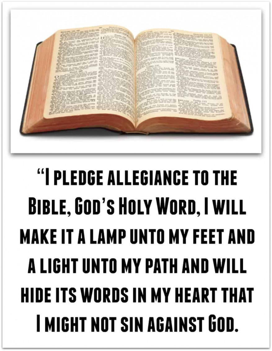 Pledge to the Bible - Ministry-To-Children Vacation Bible School Tips