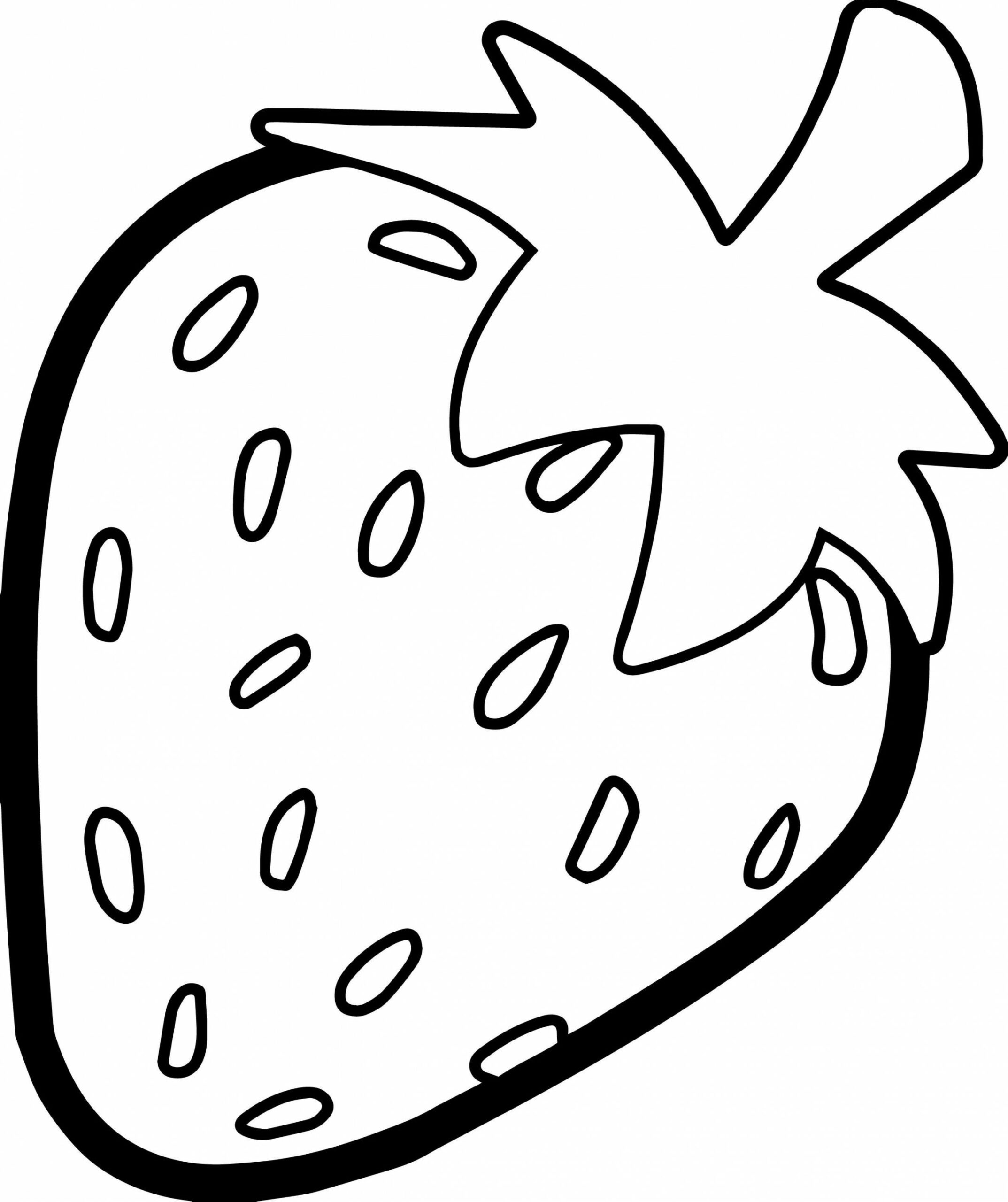 + Pretty Photo of Strawberry Coloring Page - davemelillo