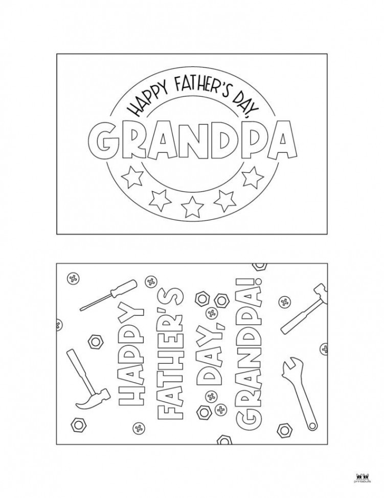 Printable Father_s Day Cards-Happy Father_s Day Grandpa   Free