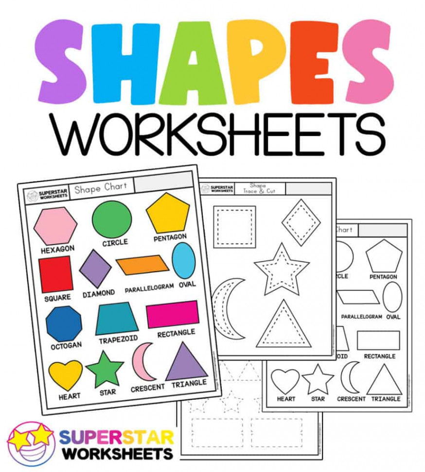 Shape Worksheets - Superstar Worksheets