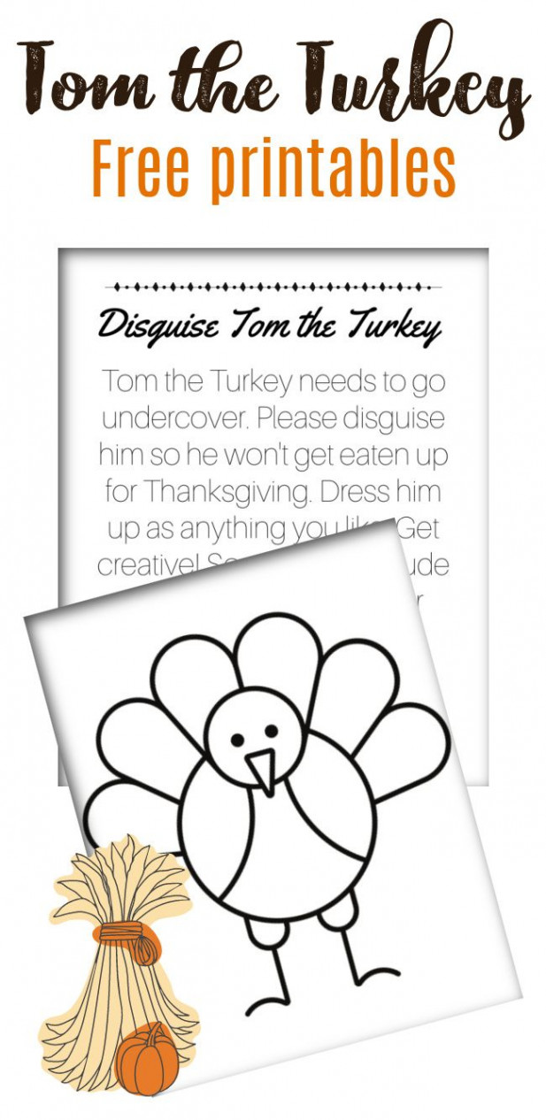 Turkey in Disguise Free Printables  Today