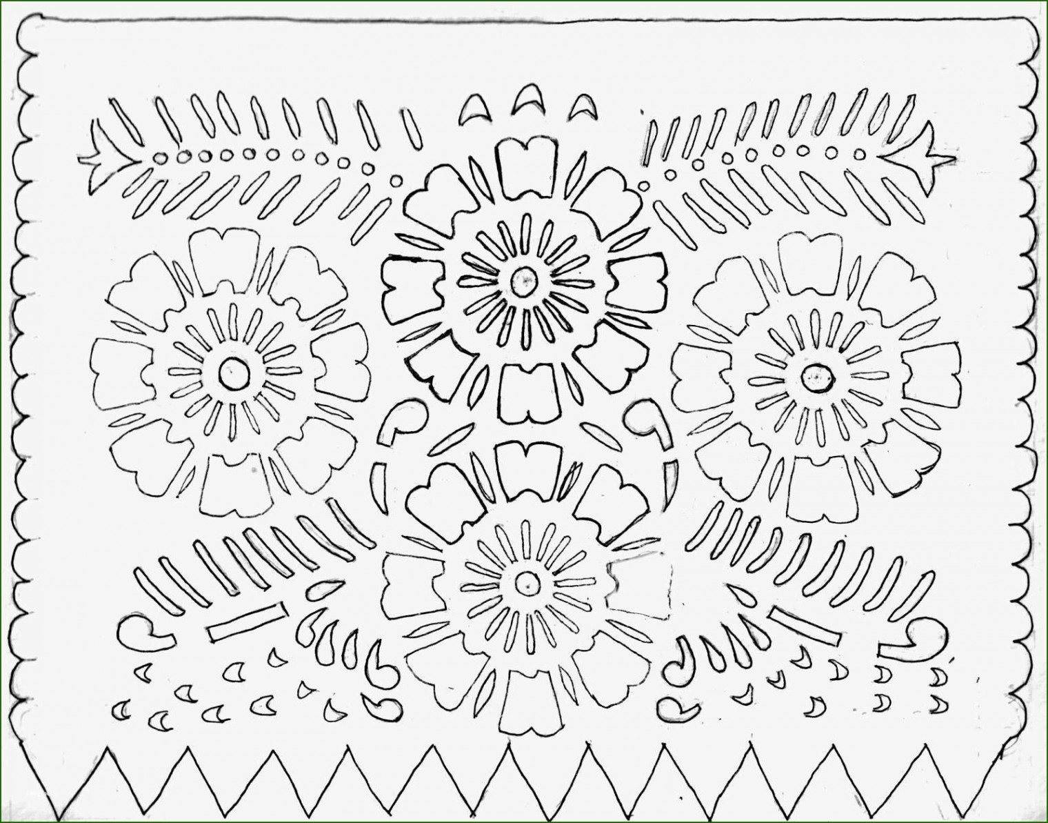 Wondrous Papel Picado Template Pdf You