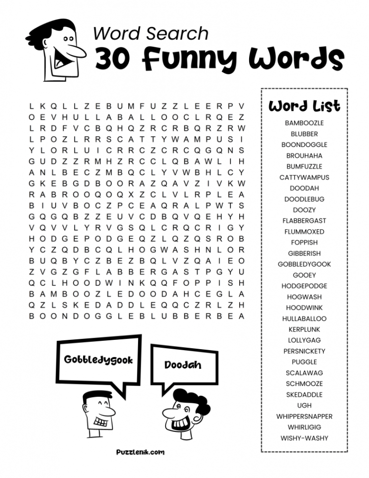 Word Searches for Kids [Free Printables]  Puzzlenik