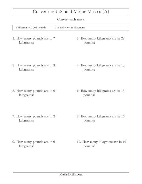 Best Medical Math Worksheets Pdf 63