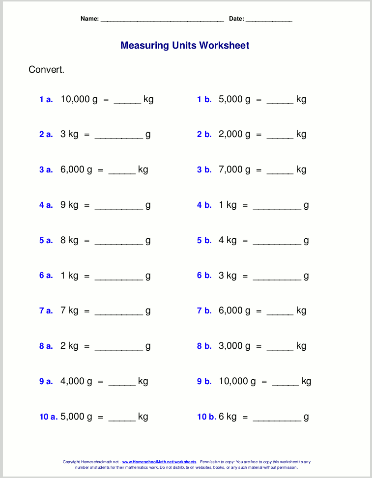 Best Medical Math Worksheets Pdf 9