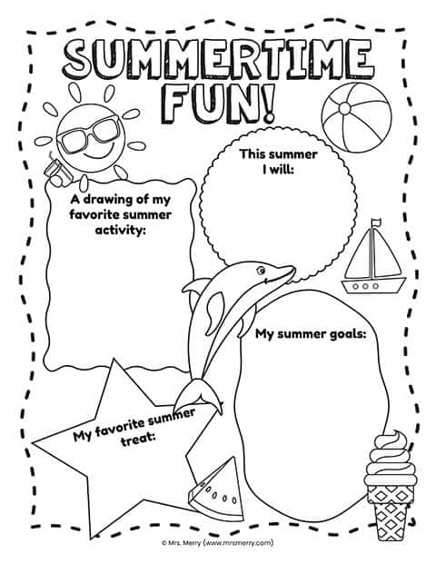 Best 45 Kindergarten Summer Worksheets Free Printables Ideas 18