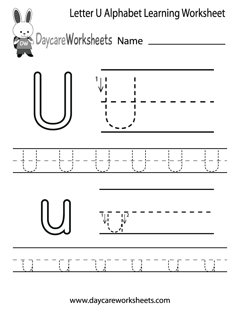 Best 45 Letter U Worksheets Ideas 25