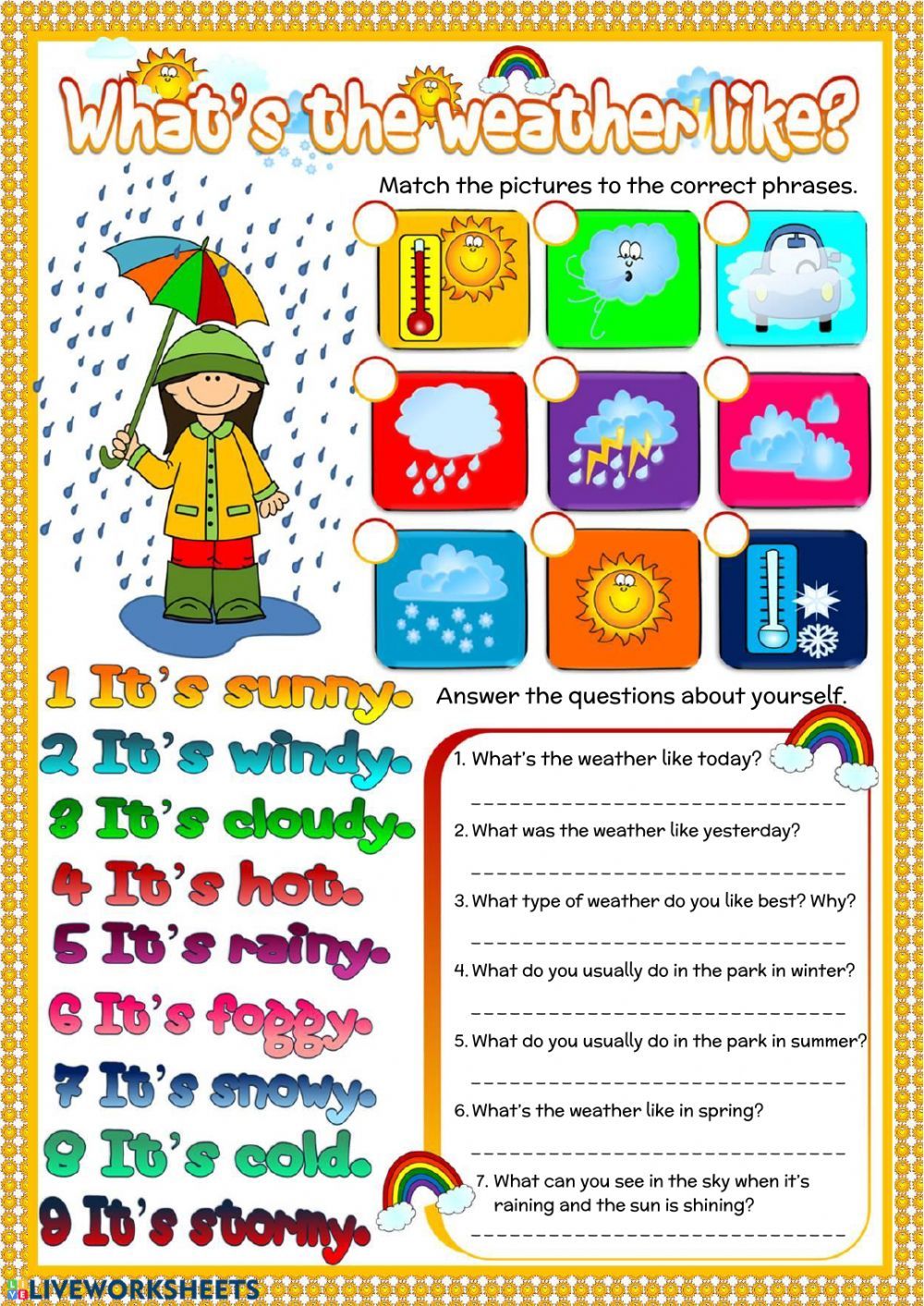 Best 45 Summer Weather Worksheets For Kids Ideas 22