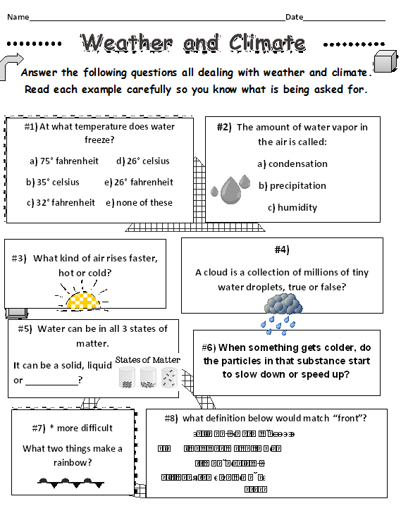 Best 45 Summer Weather Worksheets For Kids Ideas 27