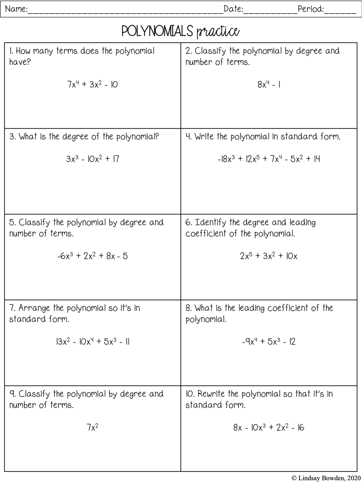 Best 45 Dividing Polynomials Worksheets Ideas 45