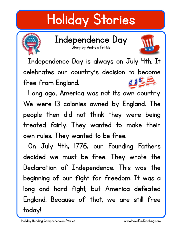 Best 45 Independence Day Worksheets For Kids Ideas 11