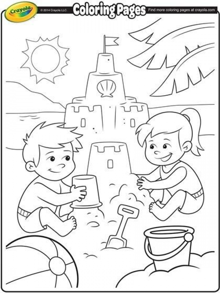 Best 45 Summer Coloring Pages For Toddlers Ideas 18