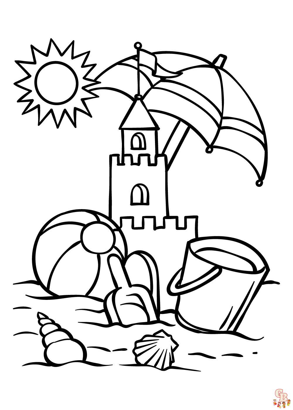 Best 45 Summer Coloring Pages For Toddlers Ideas 21