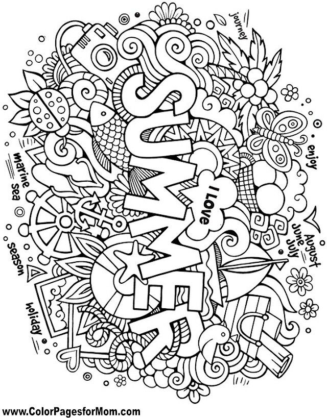 Best 45 Summer Coloring Pages For Toddlers Ideas 26