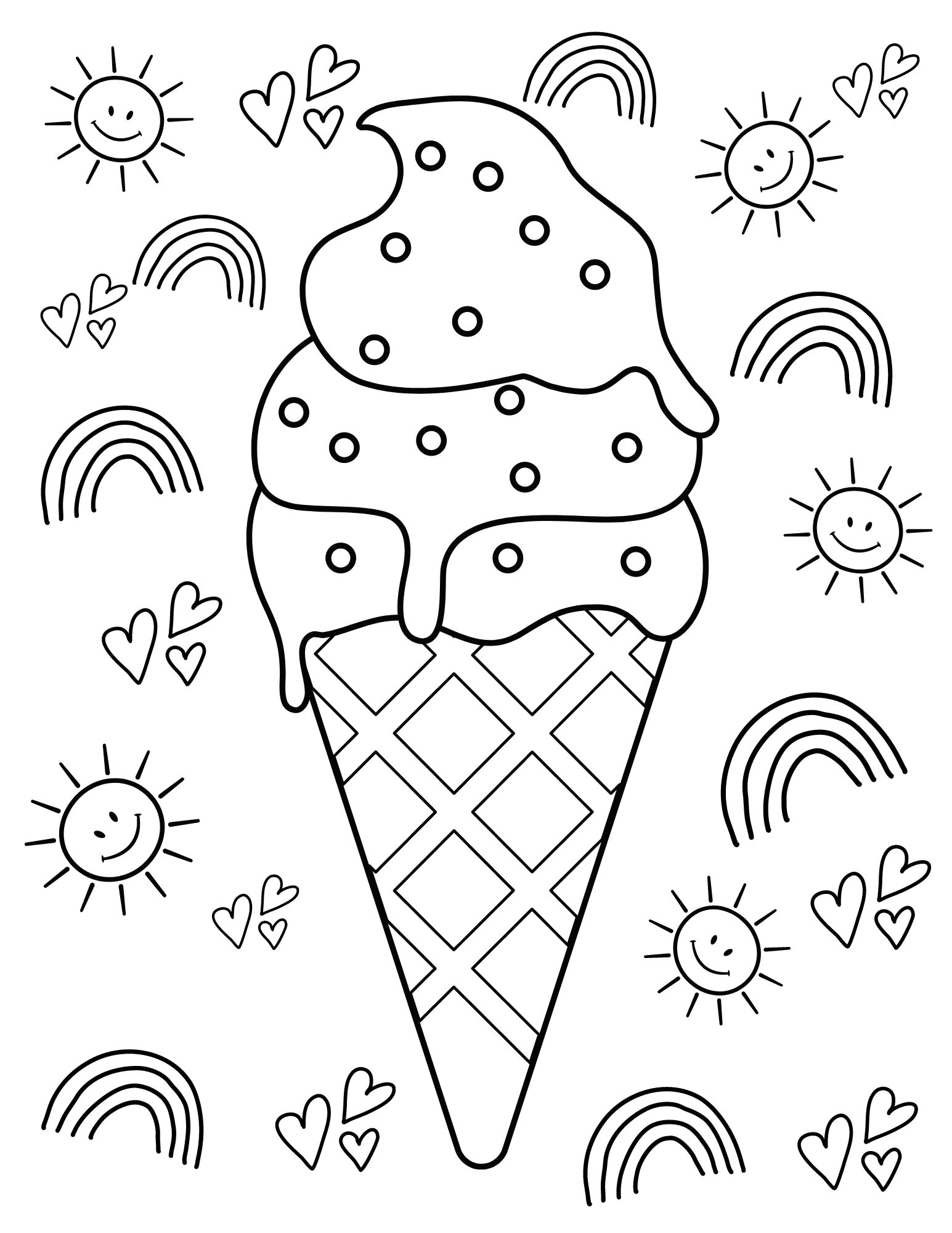 Best 45 Summer Coloring Pages For Toddlers Ideas 31