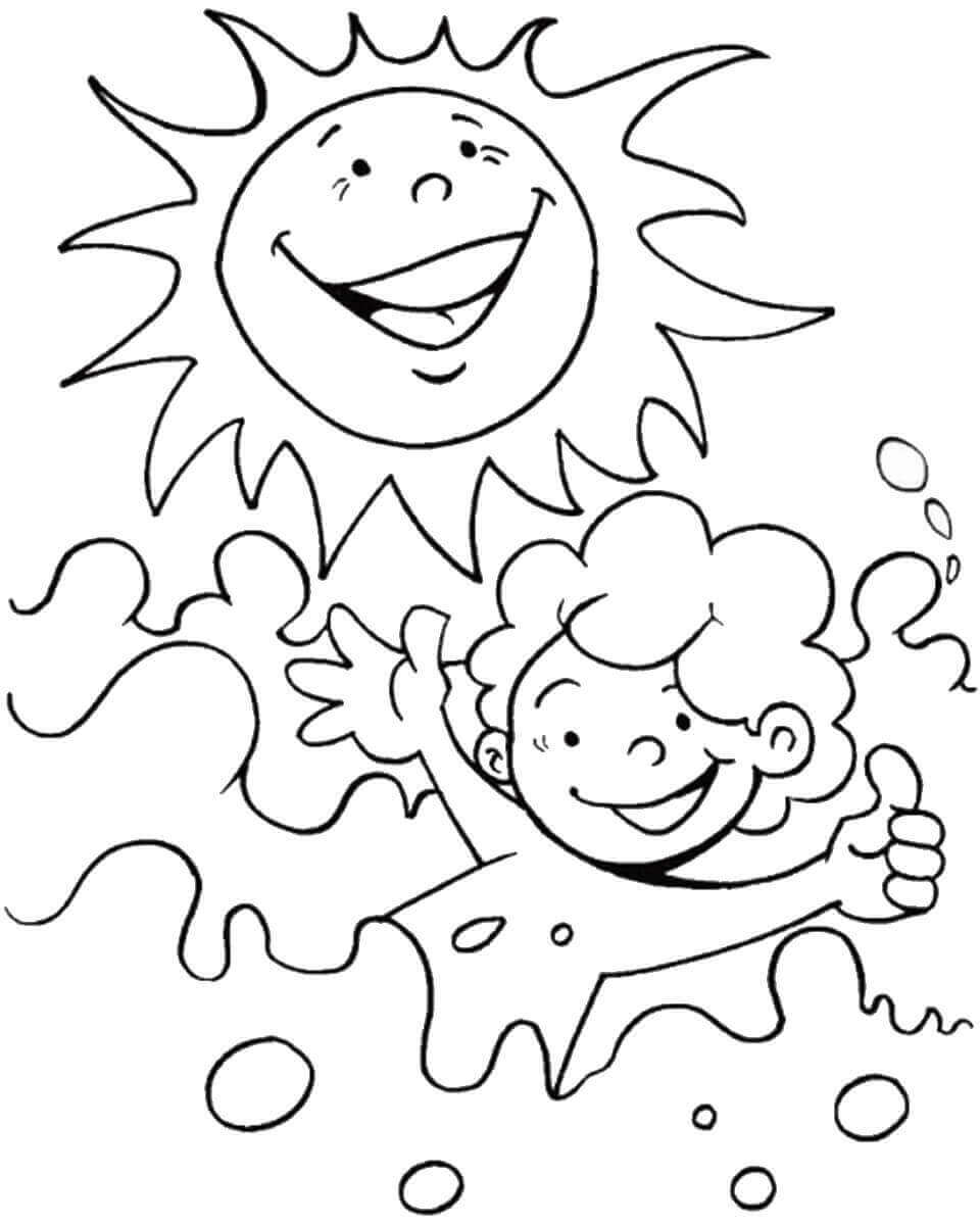 Best 45 Summer Coloring Pages For Toddlers Ideas 35