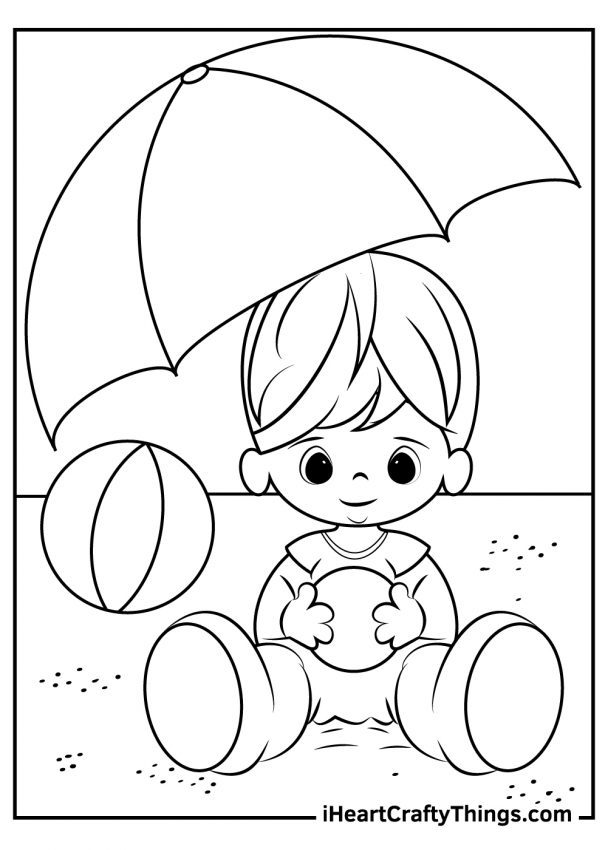 Best 45 Summer Coloring Pages For Toddlers Ideas 43