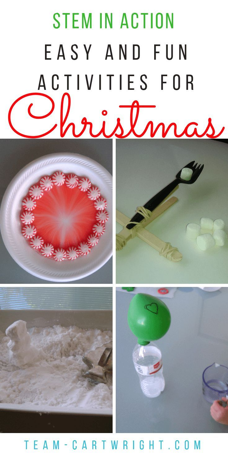 20 Christmas Activities In Science Free