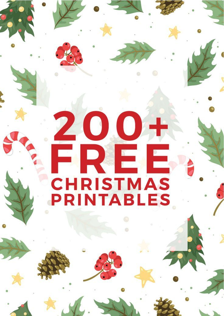 20 Christmas Printables For Free Download