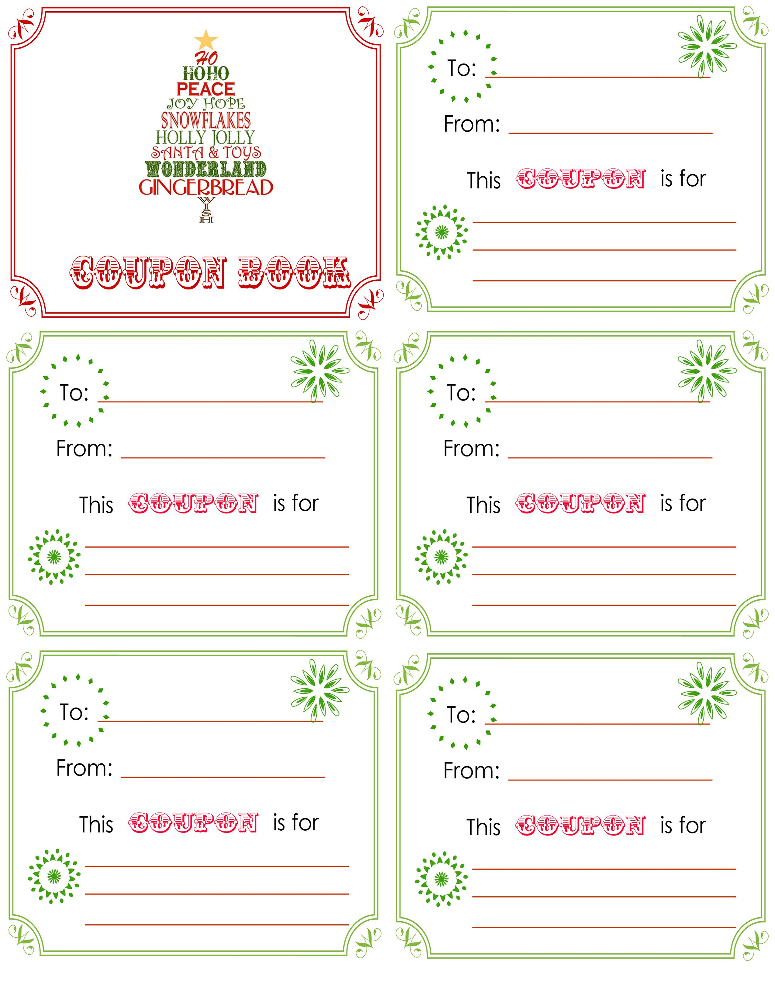 20 Christmas Printables For Free Pdf