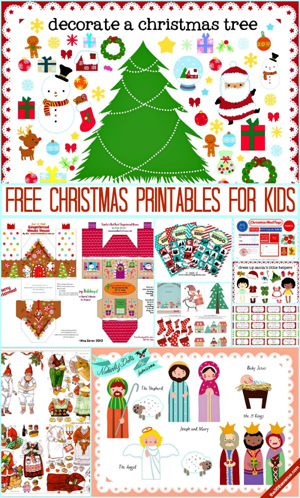 30 Christmas Printables For Free Download