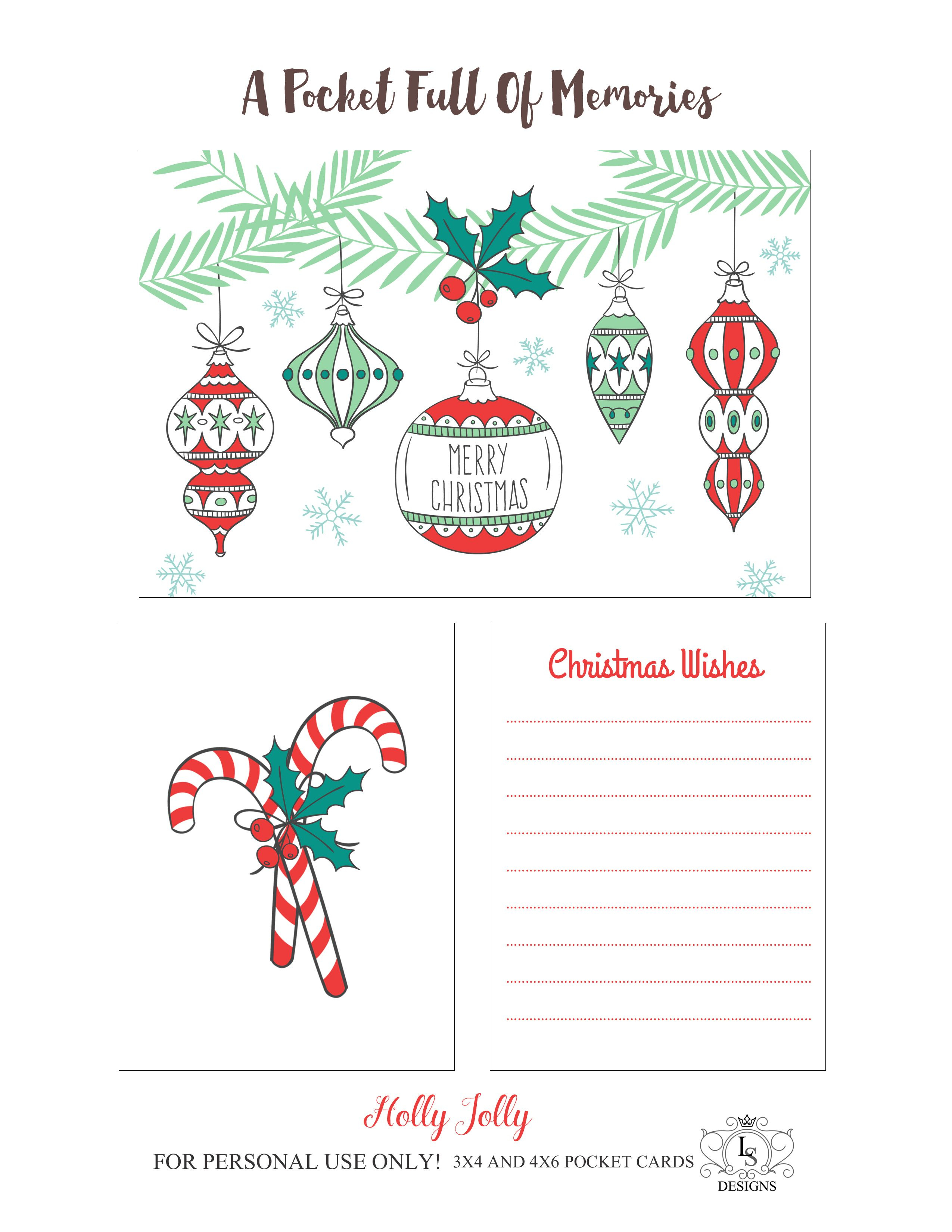 30 Christmas Printables For Free Download