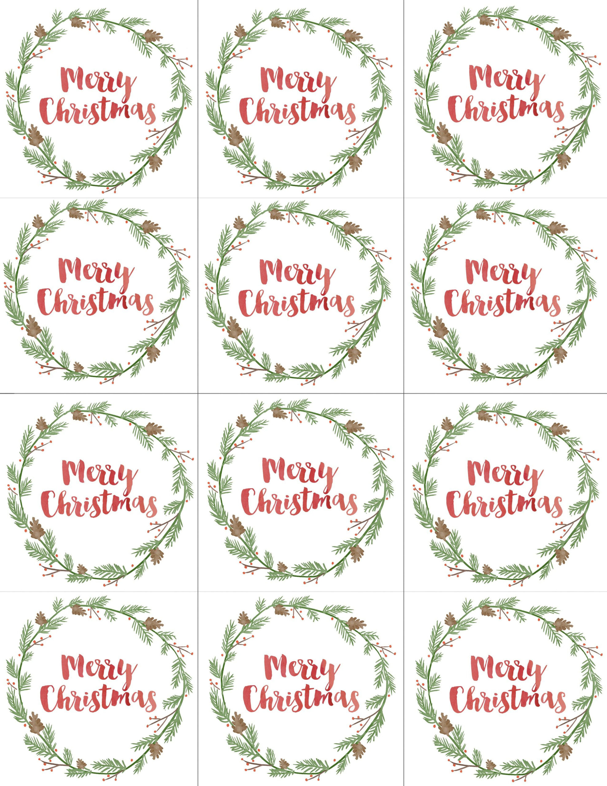 30 Christmas Printables For Free Download