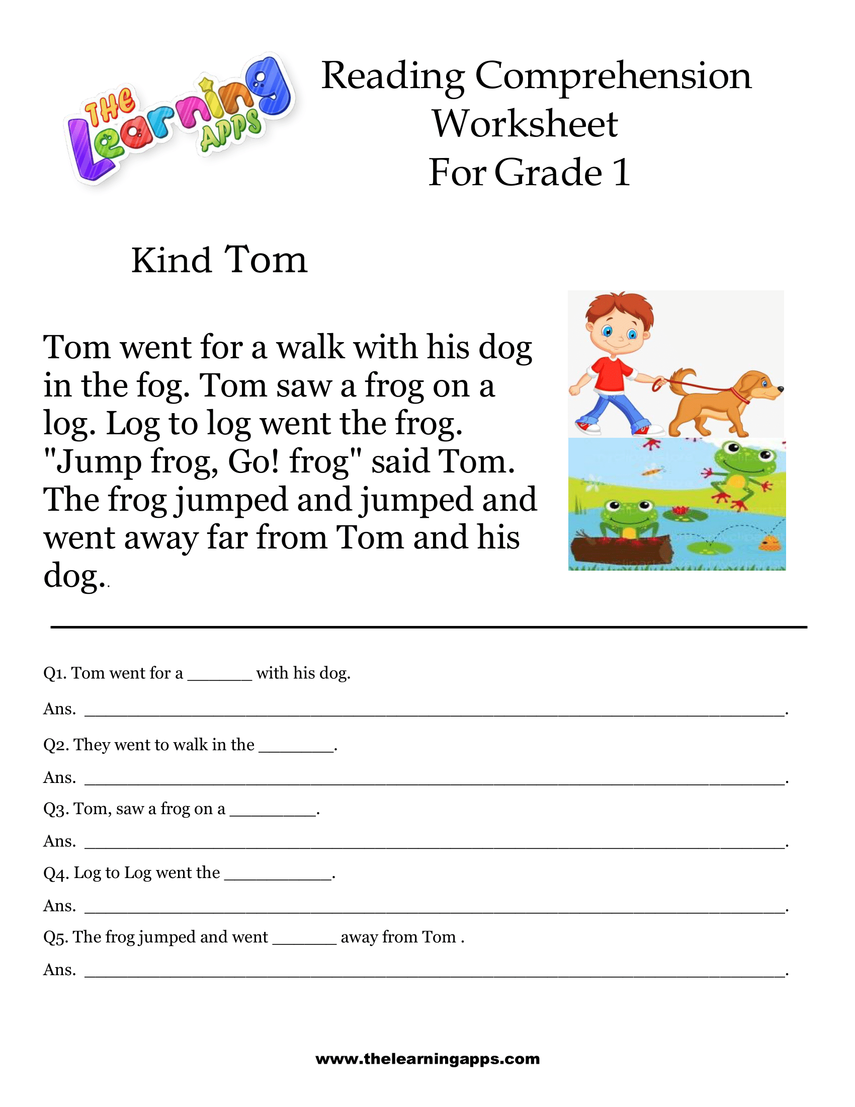 30 1St Grade Reading Worksheets Tagalog English