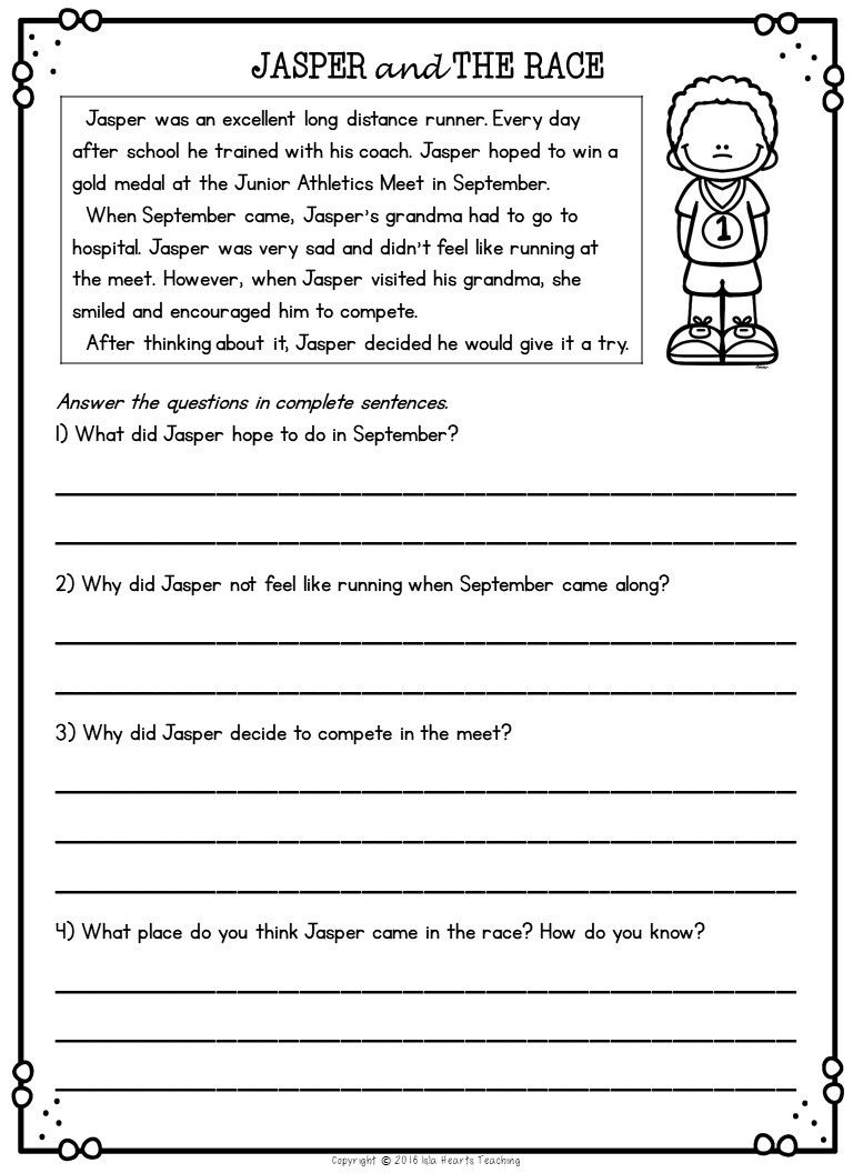 30 2Nd Grade Math Worksheets Reading