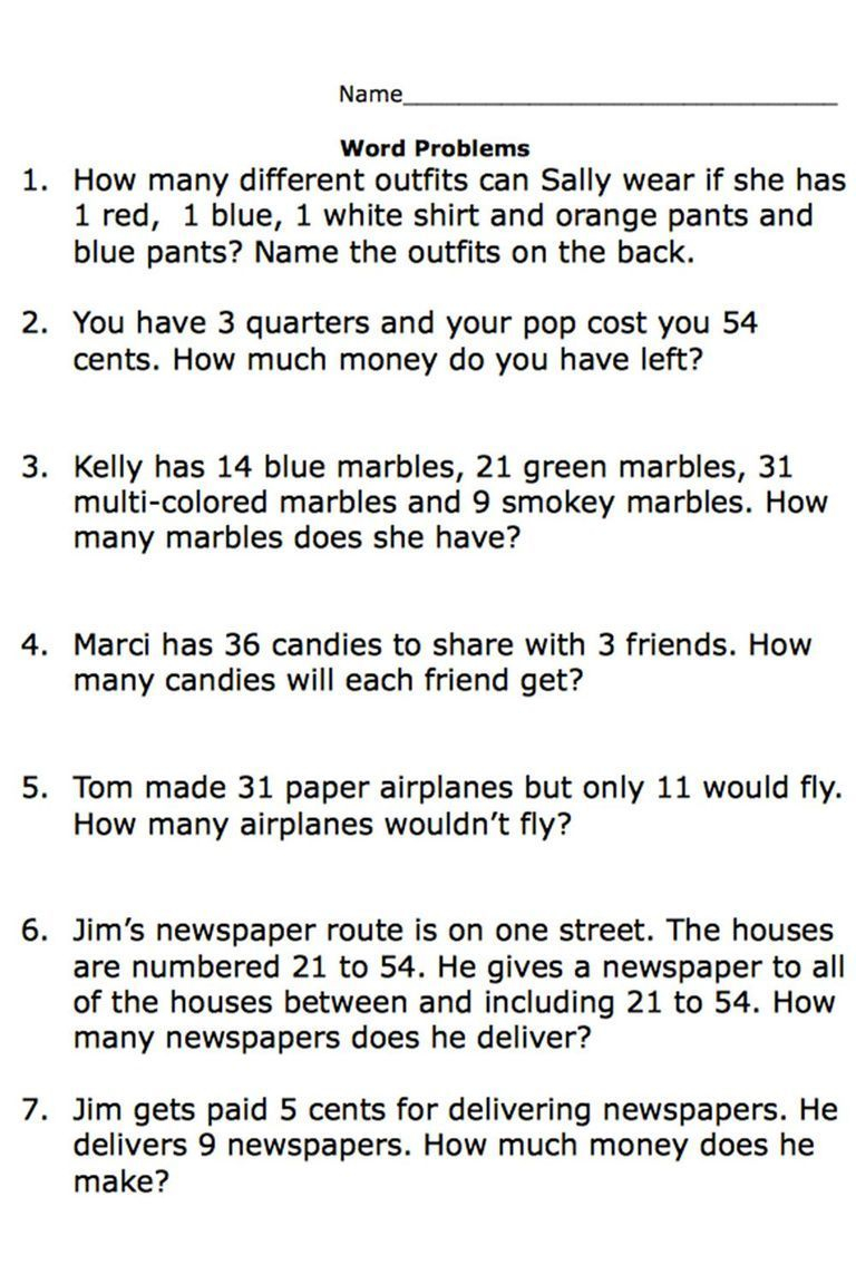 30 2Nd Grade Math Worksheets Reading
