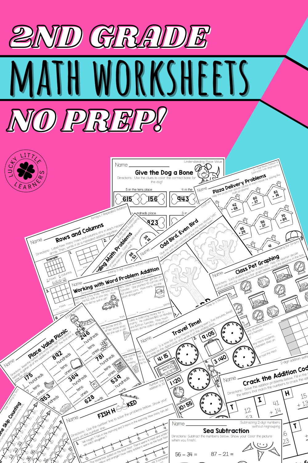 30 2Nd Grade Math Worksheets Reading