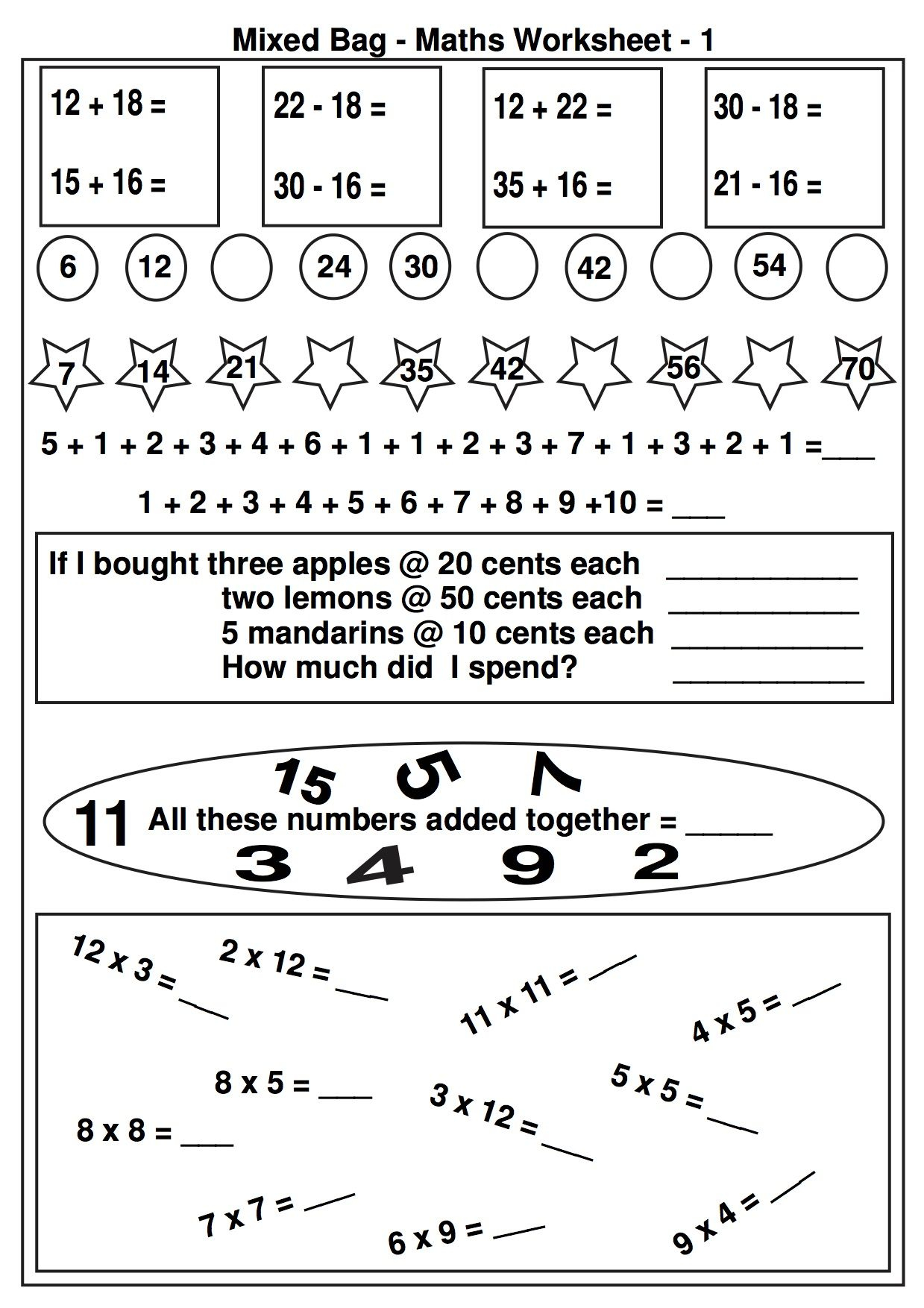 30 2Nd Grade Math Worksheets Reading