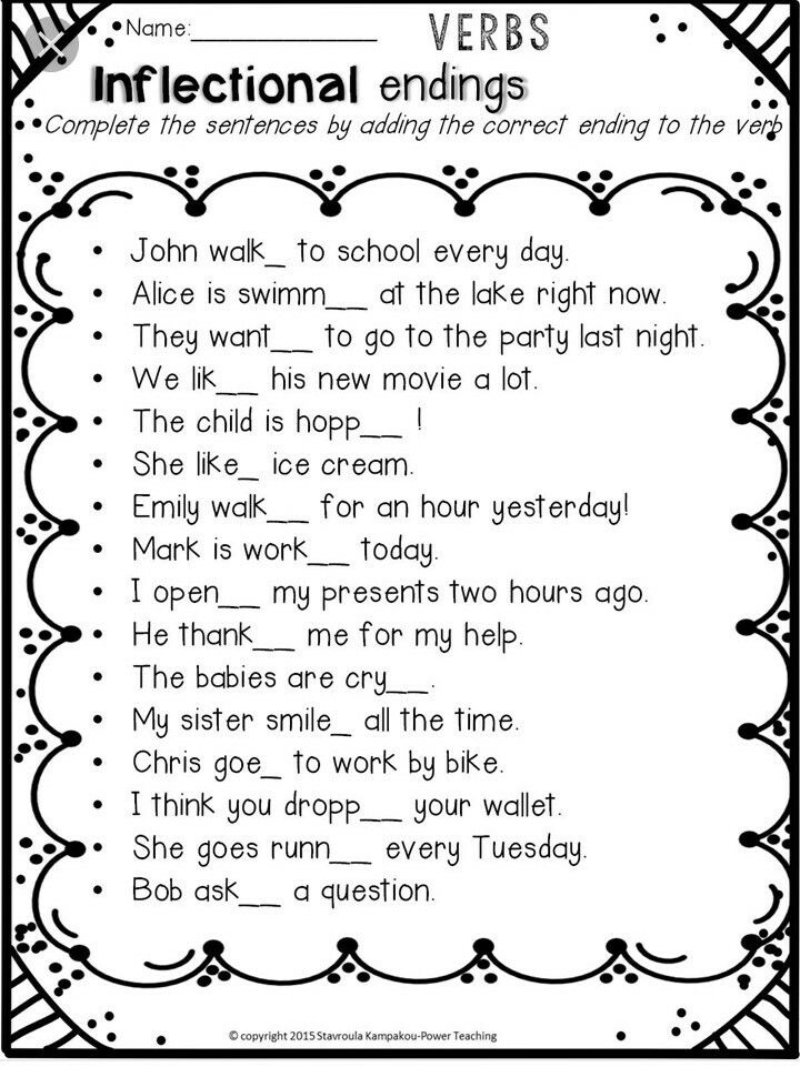 30 2Nd Grade Worksheets Grammar
