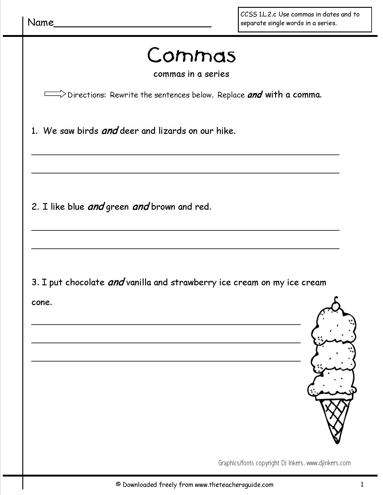 30 2Nd Grade Worksheets Grammar