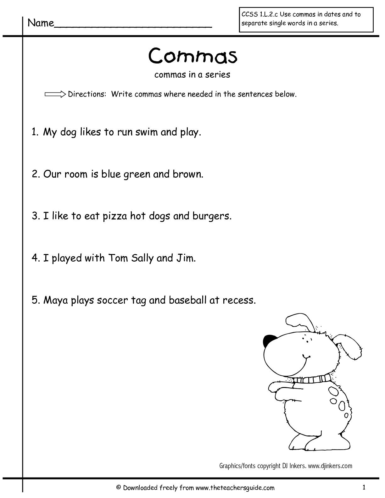 30 2Nd Grade Worksheets Grammar