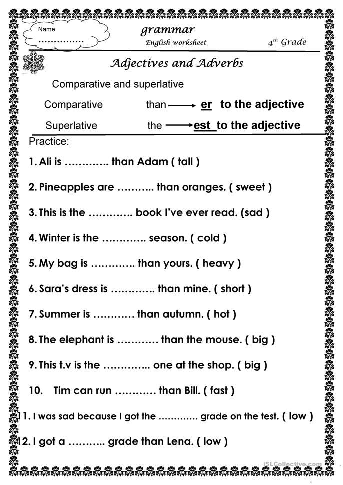 30 2Nd Grade Worksheets Grammar