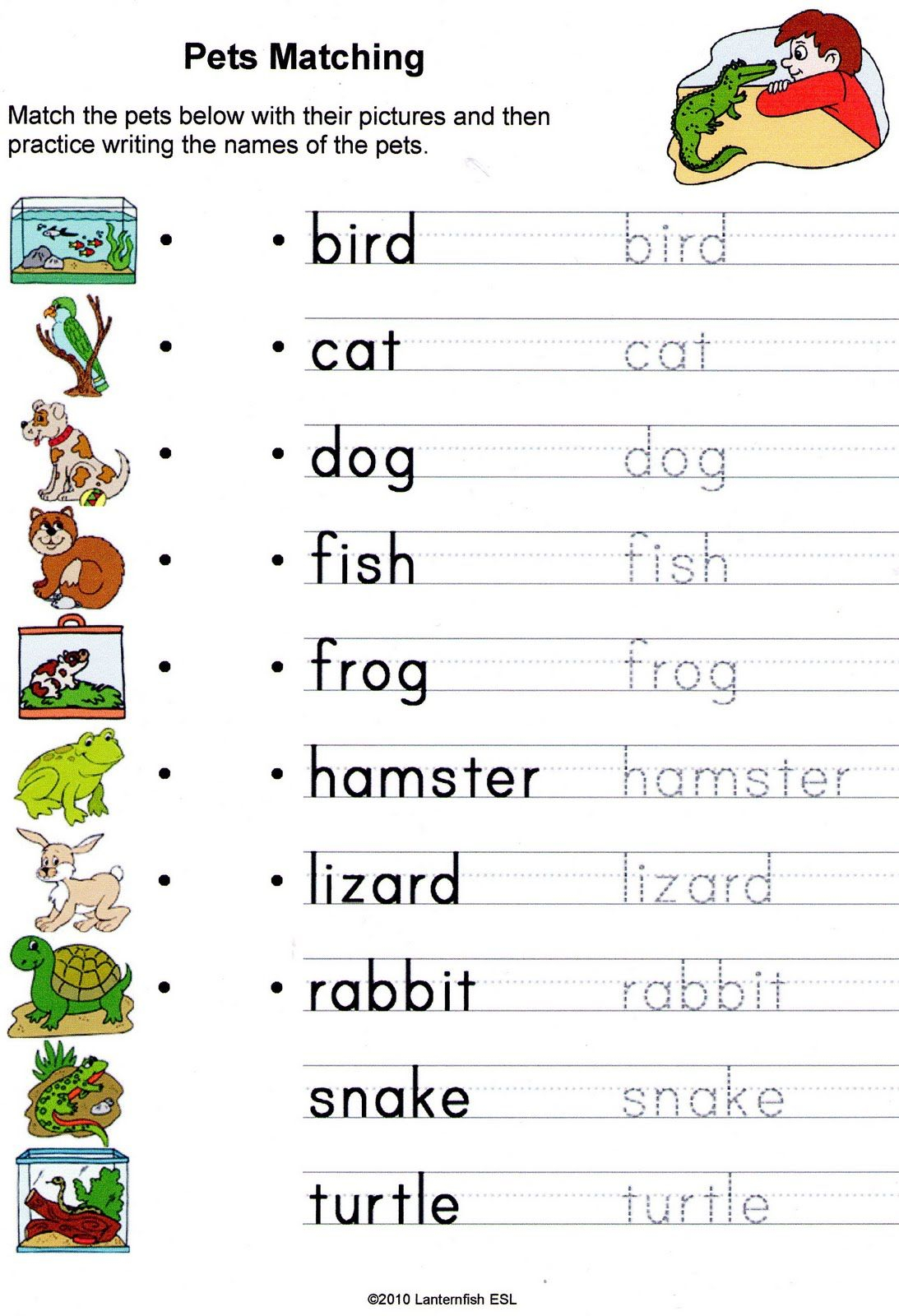 30 Learning English For Kids Free Printable Worksheets Kindergarten