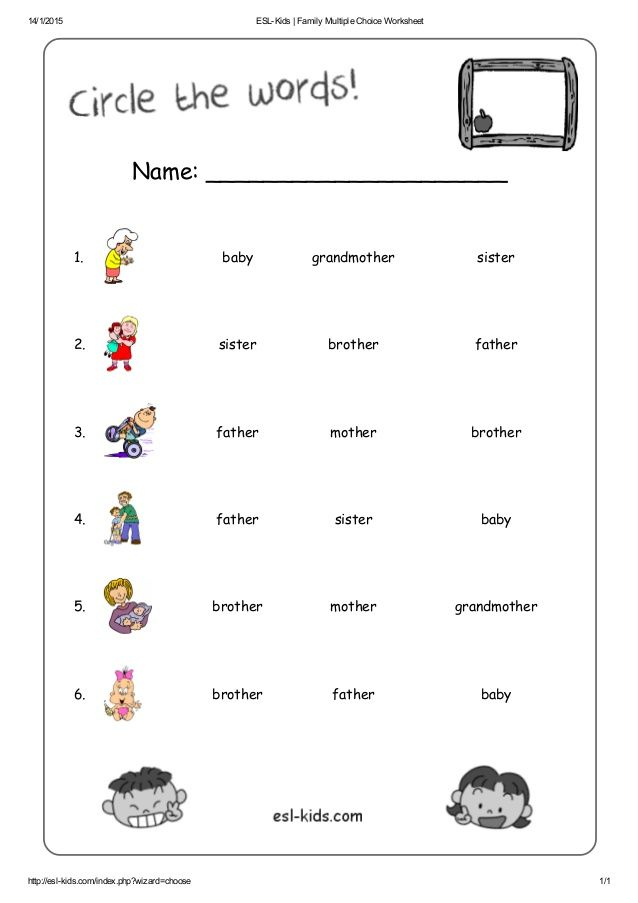 30 Learning English For Kids Free Printable Worksheets Kindergarten