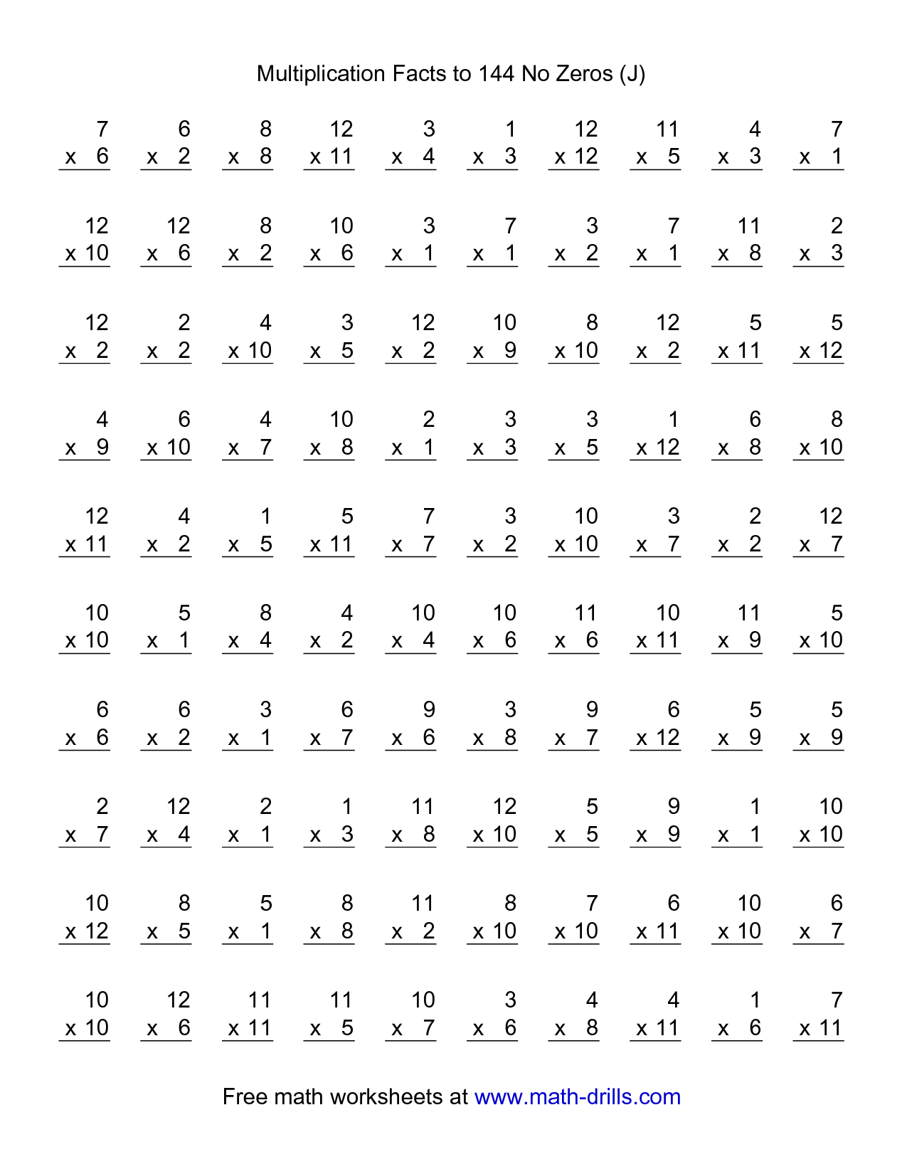30 Multiplication Worksheets For Grade 2 With Answers