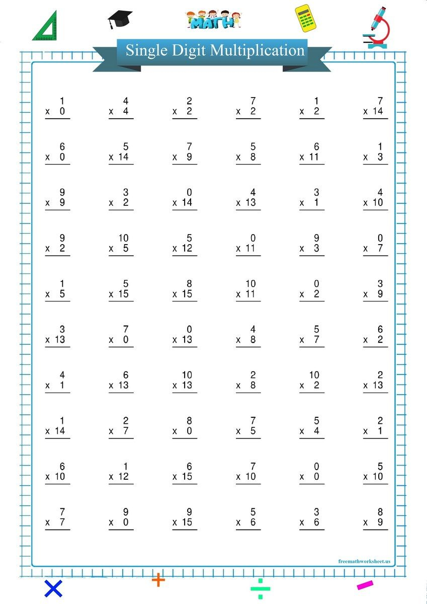 30 Multiplication Worksheets For Grade 2 With Answers