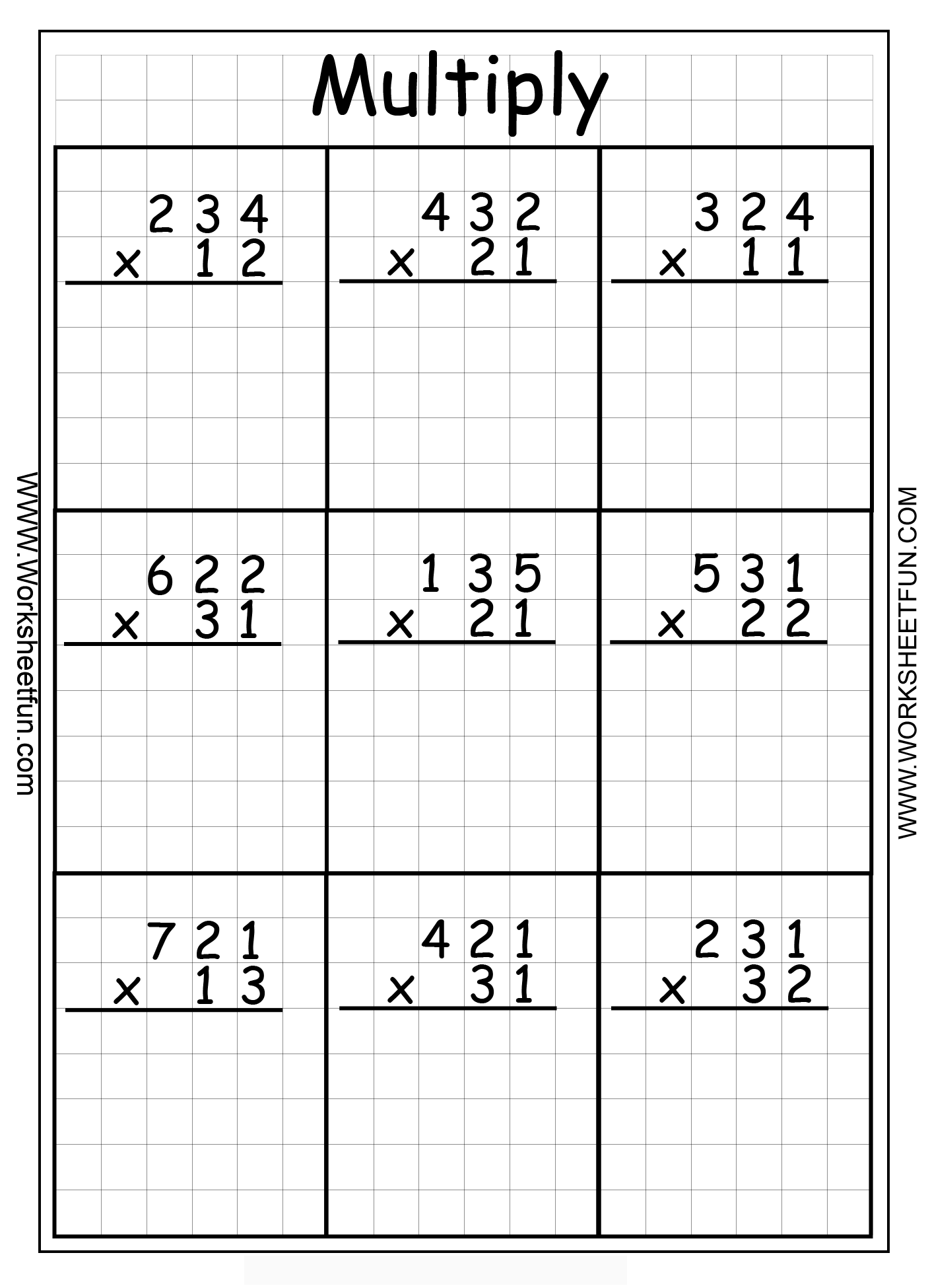30 Multiplication Worksheets For Grade 2 With Answers