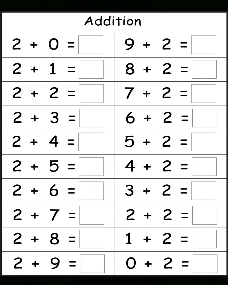 30 Picture Addition Worksheets Kindergarten Free