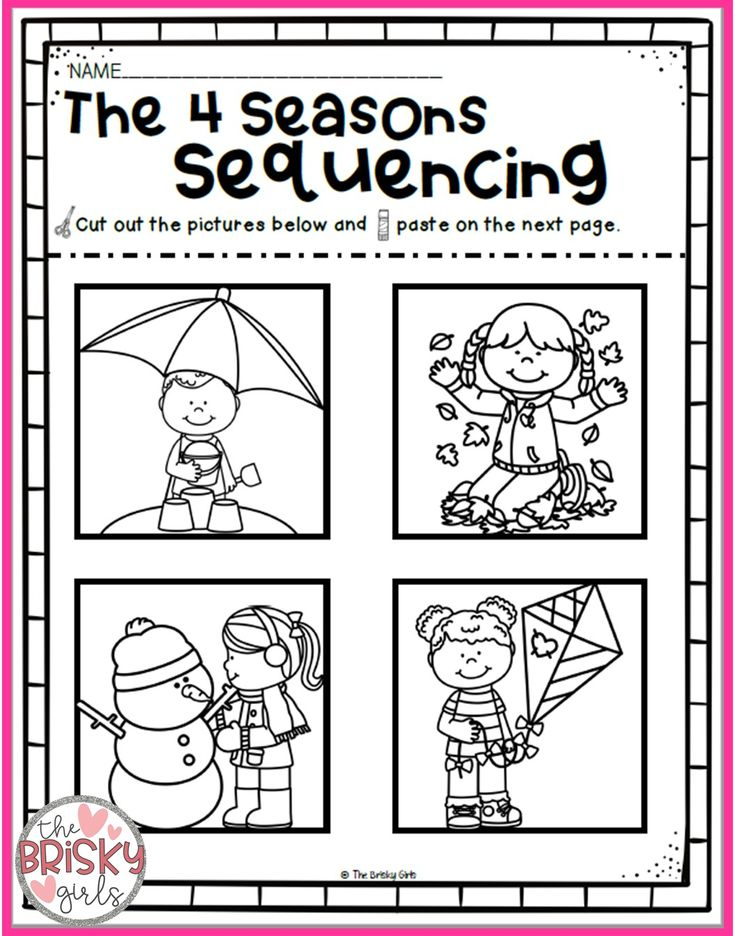 30 Seasons Of The Year Worksheets Kindergarten
